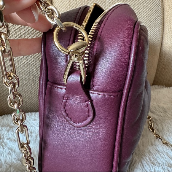 Maison Margiela Glam Slam Box Crossbody/Shoulder/Clutch in Bordeaux - Picture 8 of 13